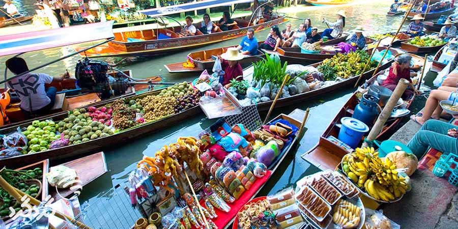 بازار شناور تایلند
