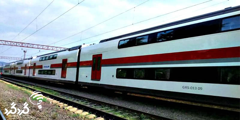 قطار در گرجستان