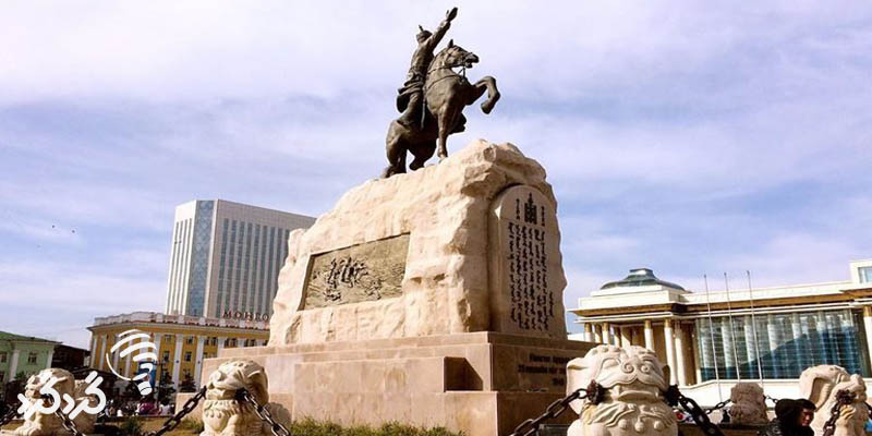 میدان چنگیز خان در مغولستان