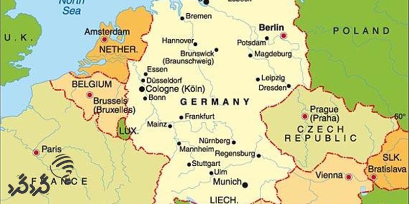 نقشه جرمنی